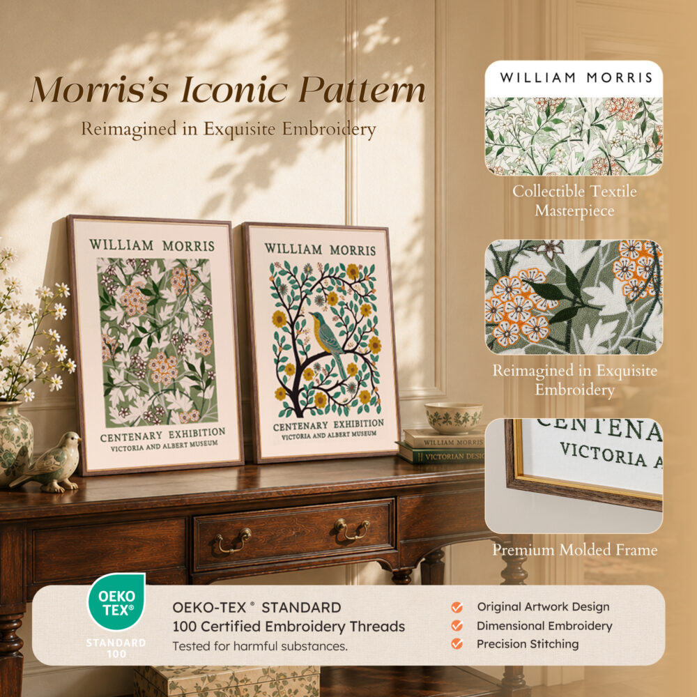 Jsamine Stitches & Floral Bird