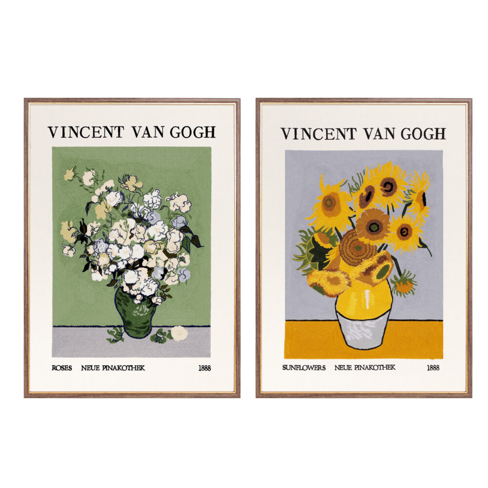 Stitched Sunflowers &  Roses