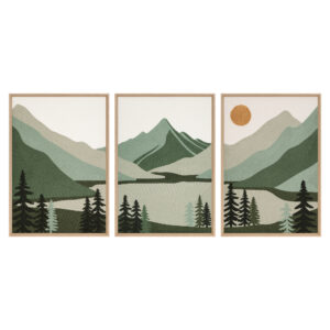 Yosemite in Jade Threads