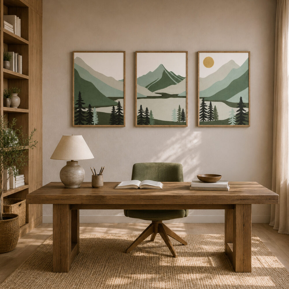 Yosemite in Jade Threads