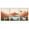Yosemite in Terracotta Threads