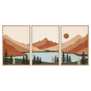 Yosemite in Terracotta Threads